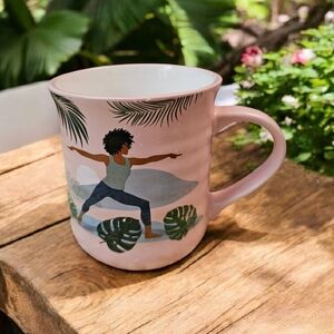 Sheffield Home Pink Yoga Mug